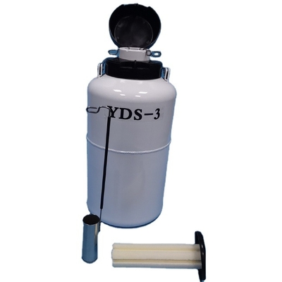 Hotels Liquid Nitrogen Container YDS-3/3L Tank /Small Capacity Liquid Nitrogen Container For Veterinarian