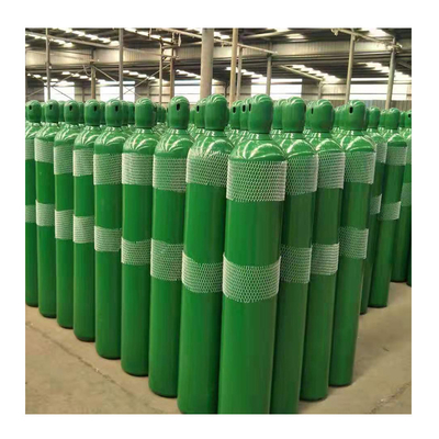 Small Bottle 10L 15L 40L Industrial Seamless Carbon Dioxide Gas Tank High Pressure Nitrogen Helium Gas Argon Oxygen Tank
