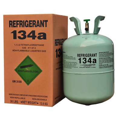 For UN Refrigerant 3159 Air Conditioner 100% Pure Gas Cylinder HFC-134a Gas Refrigerant Factory Price and r-134a and r134a