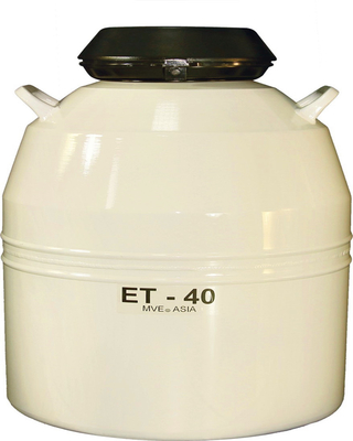 Farms MVE Series ET Liquid Nitrogen 40 Cryogenic Dewar Container